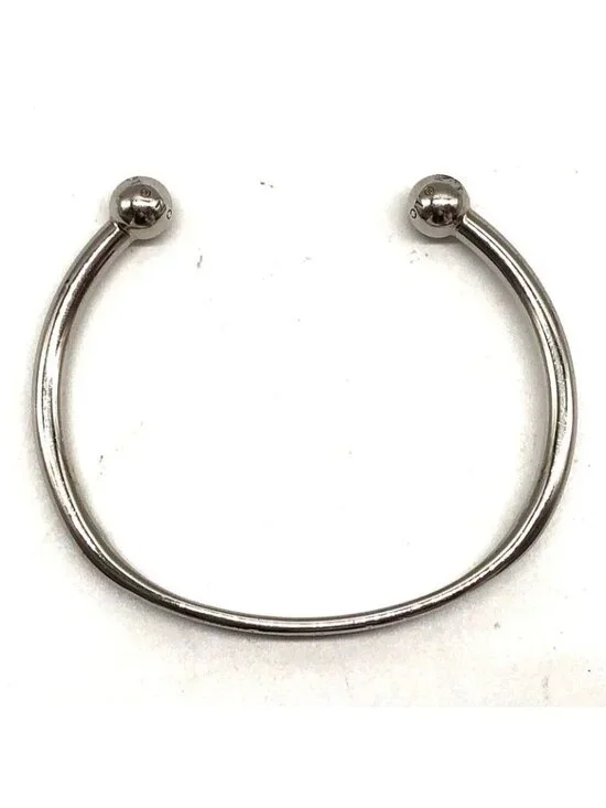 Louis Vuitton Jonk Monogram Bangle Bracelet Accessory Silver - Picture 7 of 10